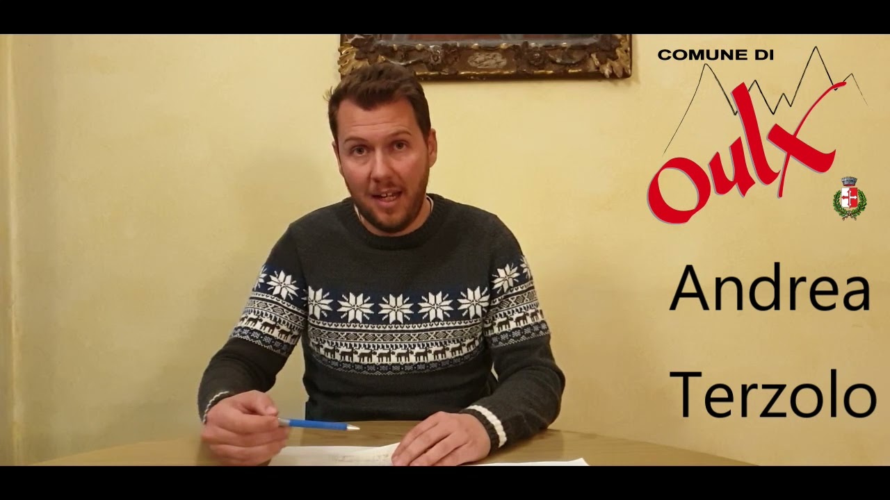Auguri di fine anno del Sindaco Andrea Terzolo